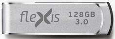 Флешка 128Gb Flexis RS-105 USB 3.0 серебристый