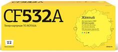 TC-HCF532A Картридж T2 для HP Color LaserJet Pro M154a/M154nw/M180n/M181fw (900 стр.) желтый, с чипом