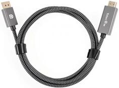 Кабель DisplayPort M-&gt; HDMI M 4K@60Hz 1.8m Telecom,оплетка (TA561M-1.8M)