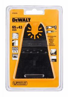 Полотно пильное DEWALT DT20705-QZ для мфи погружное быстрый пропил 43X65мм по дер. гипсокарт. пвх
