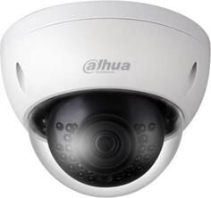 DAHUA Уличная купольная IP-видеокамера2Мп; 1/2.8” CMOS; объектив 2.8мм; механический ИК-фильтр; чувствительность 0.01лк@F2.0; сжатие: H.265+, H.265, H