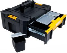 Ящик STANLEY DEWALT TSTAK глубокий с 6-тью контейнерами DWST1-70705