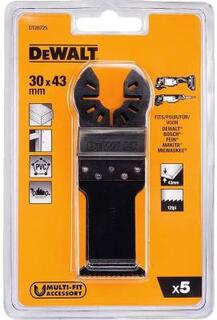 Погр.пил.полотно,д/мультитул,DT20704,5шт DT20725-QZ DeWalt