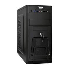 Корпус Miditower ExeGate CP-603UB-CP500 (ATX, БП CP500 с вент. 8см, 2*USB+2*USB3.0, аудио, блокировка, черный)