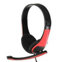 Гарнитура Oklick HS-M150 черно-красный