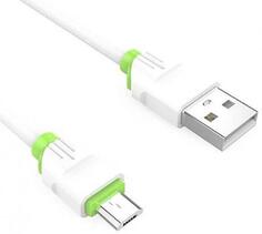 Кабель Micro-B 1м LDNIO LS34 круглый белый LD_B4506
