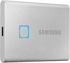 Внешний SSD диск 1.8 500 Gb USB Type-C Samsung T7 Touch (MU-PC500S/WW) серый