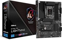 Материнская плата ASRock Z790 PG LIGHTNING Socket 1700 Z790 4xDDR5 2xPCI-E 16x 3xPCI-E 1x 4xSATA III ATX Retail