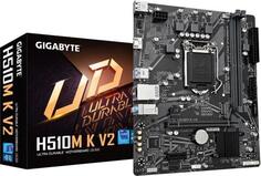 Материнская плата GigaByte H510M K V2 Socket 1200 H470 2xDDR4 1xPCI-E 16x 1xPCI 2xSATA III mATX Retail H510M K V2