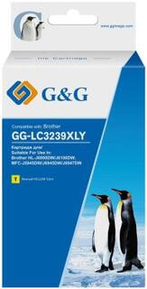 Картридж G&amp;G GG-LC3239XLY для HL-J6000DW/J6100DW 5000стр Желтый