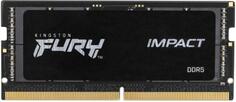 Оперативная память для ноутбука 8Gb (1x8Gb) PC5-38400 4800MHz DDR5 SO-DIMM CL38 Kingston FURY Impact KF548S38IB-8