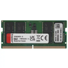 Оперативная память для ноутбука 32Gb (1x32Gb) PC5-38400 4800MHz DDR5 SO-DIMM CL40 Kingston ValueRAM KVR48S40BD8-32