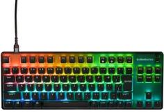 Клавиатура проводная Steelseries Apex 9 TKL US USB черный