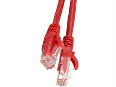 Патч-корд UTP 5E категории 3м Hyperline PC-LPM-UTP-RJ45-RJ45-C5e-3M-LSZH-RD LSZH красный