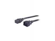 Кабель питания монитор - системный блок 10м Hyperline PWC-IEC19-IEC20-10-BK