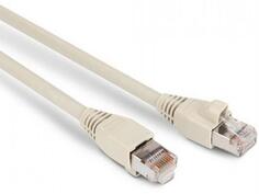 Патч-корд FTP 6а категории 1м Hyperline PC-LPM-STP-RJ45-RJ45-C6a-1M-LSZH-GY серый