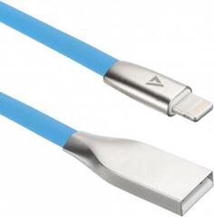 Кабель Lightning 1.2м ACD ACD-U922-P5L плоский синий