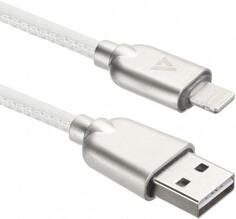 Кабель Lightning 1м ACD ACD-U926-P5W круглый белый