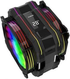 M120D Universal, 200W, Heat pipe 6mm*6, 120mm FAN 700~1900rpm, 73.75CFM, 41.2dBA, 8 LED, LED temperature cover RTL, (874289) Alseye