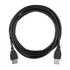 Кабель ACD-U2AAF-30L [ACD-U2AAF-30L] USB 2.0, A male - A feмale, ТТХ: (7/0.12BC+PE)*1P+(7/0.12BC+PE)*2C+7/0.12BC+AL+PVC OD4.0, Черный, 3м (742064)