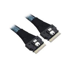 Кабель ACD-60007-MD-60CM Slimline SASx8 (SFF8654) -to- Slimline SASx8 (SFF8654)+ SFF9402, 60CM