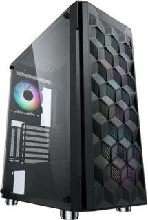 ACD Citadel 103 ATX, Black, USB3.0*1+USB2.0*2+HD audio ,3*12cm F1 ARGB fans at front(Slave fans) ,1*12cm F1 ARGB fan at rear (Master fan)