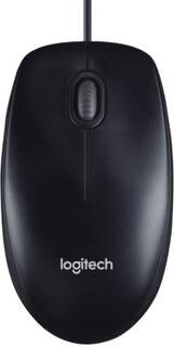 Мышь Logitech M90 Black (черная,оптическая, 1000dpi, USB, 1.8м) (арт. 910-001970, M/N: M-U0026)