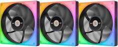 Fan Tt TOUGHFAN 14 RGB (3 Pack) [CL-F136-PL14SW-A] / PWM / Hydraulic Bearing Gen.2 / Black Thermaltake