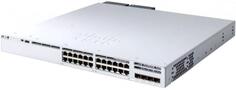 Catalyst 9300L 24-port 1G copper with fixed 4x1Gb SFP uplinks, PoE+, DNA Network Advantage Lic , C9300L-24P-4G-A Cisco