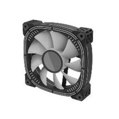Luna-120-B-P Fan frame color: Black Fan size: 120*120*25mm Fan speed: 650~1800RPM±10% Rated voltage: 12VDC Rated current: 0.25A Fan air flow: 47. Alseye