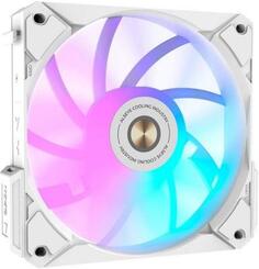 COOLING FAN i12W White Dimensions: 120 x 120 x 25mm Voltage: DC 12V Current: 0.25A±10% Fan Speed : 800-1800±10% Max. Air Flow: 31.18-73.92CFM Max. Air Alseye