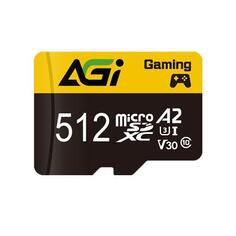 Карта памяти microSDXC 512 ГбGb AGI TF138 + SD адаптер AGI512GGSTF138