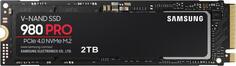 Твердотельный накопитель SSD M.2 2 Tb Samsung 980 PRO Series Read 7000Mb/s Write 5000Mb/s 3D NAND TLC MZ-V8P2T0BW