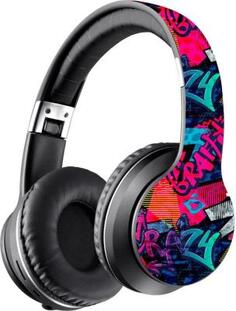 Гарнитура Defender FreeMotion B595 Graffiti черный цветной 63597