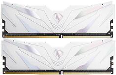 Оперативная память для компьютера 16Gb (2x8Gb) PC4-25600 3200MHz DDR4 DIMM Unbuffered CL16 Netac Shadow II NTSWD4P32DP-16W