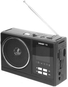 Радиоприемник Сигнал Эфир-10 черный