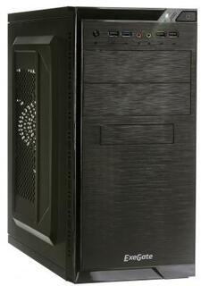Корпус microATX Exegate QA-412U Без БП черный (EX272749RUS)