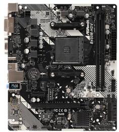 Материнская плата ASRock B450M-HDV R4.0 Socket AM4 AMD B450 2xDDR4 1xPCI-E 16x 1xPCI-E 1x 4 mATX Retail