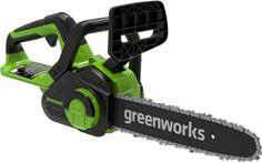 Greenworks Цепная пила аккумуляторная G24CS25, 24 В, 25 см [2007707]