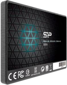 Твердотельный накопитель SSD 2.5 240 Gb Silicon Power S55 Read 556Mb/s Write 480Mb/s SATA III SP240GBSS3S55S25