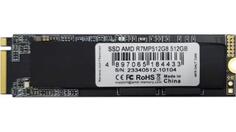 Твердотельный накопитель SSD M.2 512 Gb AMD R7MP512G8 Read 5200Mb/s Write 2800Mb/s 3D NAND