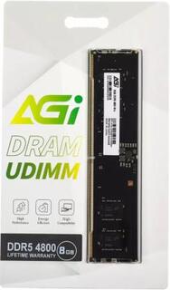 Оперативная память для компьютера 8Gb (1x8Gb) PC5-38400 4800MHz DDR5 DIMM CL40 AGI AGI480008UD238 AGI480008UD238