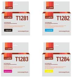 Комплект картриджей EasyPrint IE-T1285_SET для Epson T1285 0стр Голубой Желтый Пурпурный Черный