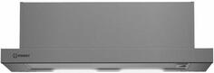 Вытяжка встраиваемая Indesit INT 62HR X нержавеющая сталь управление: механическое (1 мотор)