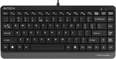 Клавиатура проводная A4TECH Fstyler FK11 USB черный серый