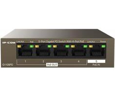 Коммутатор 5PORT 10/100/1000M 4POE G1105PD IP-COM Tenda