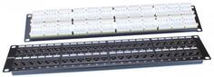 Патч-панель Hyperline PP3-19-48-8P8C-C5E-110D 19 48 портов RJ-45 категория 5e Dual IDC черный