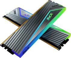 Оперативная память для компьютера 32Gb (2x16Gb) PC5-48000 6000MHz DDR5 DIMM Unbuffered CL30 A-Data XPG CASTER RGB AX5U6000C3016G-DCCARGY Adata