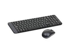 Комплект клавиатура+мышь Logitech MK220 черный USB 920-003169