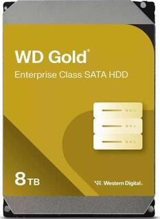 Жесткий диск WD SATA-III 8TB WD8005FRYZ Desktop Gold 512E (7200rpm) 256Mb 3.5 Western Digital